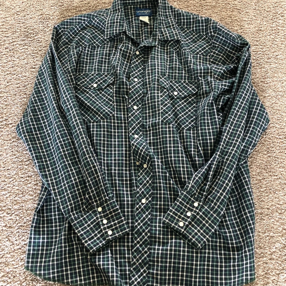 Wrangler men’s western shirt XL
